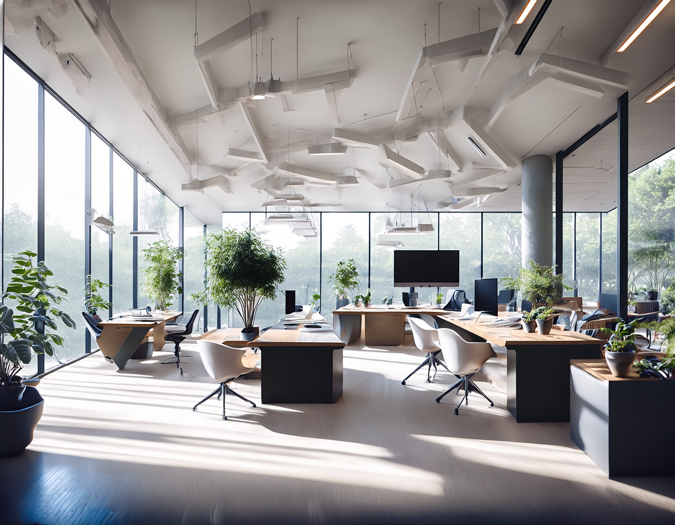 Elegantes Büro der Steuerkanzlei in Frankfurt